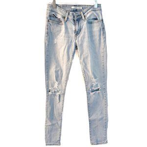 Levi's Denim Jeans Mid Rise Classic Skinny/Straight Leg